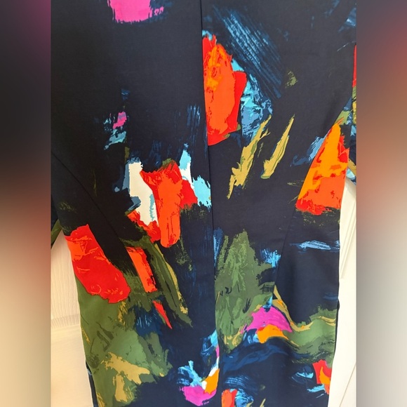 Kate Spade Saturday Sheath Dress | Size 4 | Vibrant Multicolor | 98% Cotton - Picture 7 of 10